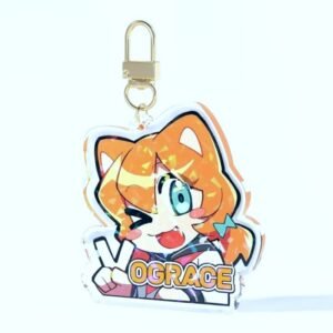Lot #204: Ultra-Rare Liquid Shaker Keychain & Rose Gold Clasp Studio Sample