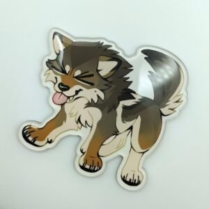 Lot #206: Complete Chibi Merch Mega-Vault: Standee, Keychain, Mug, Badge & Vinyl Set